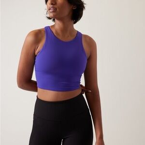 Women's Purple Crop Top